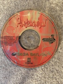 Pandemonium (Sega Saturn, 1996) Disc & Manual Only T&W