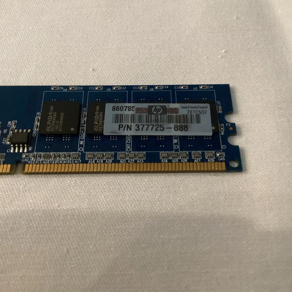 Ramaxel 512MB PC2-5300U-555 LF DDR2 SDRAM Module RML1520EG38D6W-667 - Image 3 of 4