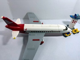 LEGO Town: Plane and partial tower from Airport 3182 (2010) see description