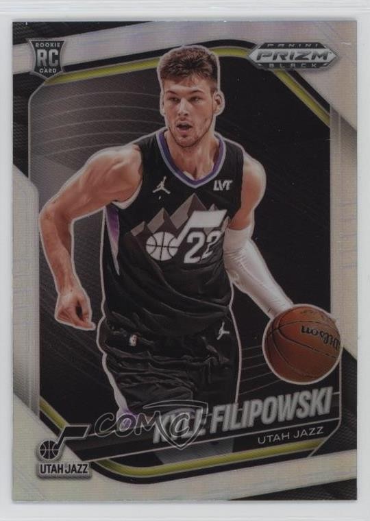 2024-25 Panini Prizm Black Silver Prizm Kyle Filipowski #125 Rookie RC 0lt6