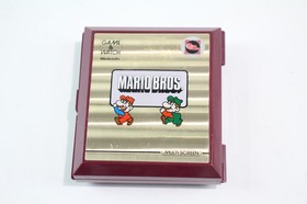 Nintendo Game & Watch Mario Bros. MW-56 1983 *Working - Screen Faint*
