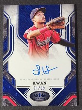 STEVEN KWAN 2025 Topps Tier One BLUE PRIME PERFORMERS AUTO 31/99 GUARDIANS