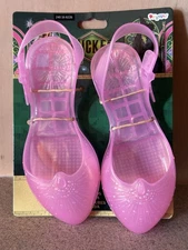 Kids Wicked Glinda Jelly Shoes Costume Accessory - Disguise