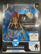 McFarlene DC Multiverse Scarecrow Last Knight On Earth MISB