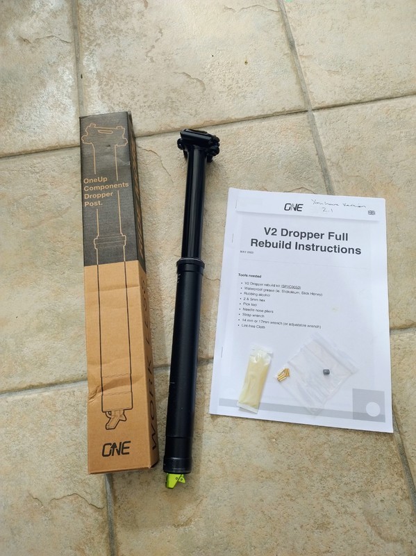 OneUp Dropper Post V2.1 Seatpost - 150mm x 31.6mm - Fully Serviced