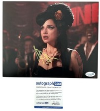 Marisa Abela Signed 8x10 ?back To Black? Autographed ACOA