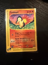 Pokémon TCG Cyndaquil 104/165 Expedition Base Set 2002 Regular Common 40 HP on eBay