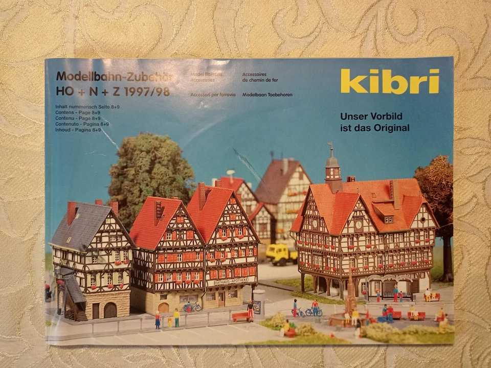 Kibri Katalog 1997 - 1998 260 Seiten - Bild 1 von 4