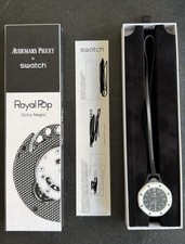 Swatch x Audemars Piguet Royal Pop Ocho Negro Black New Complete Set Unisex