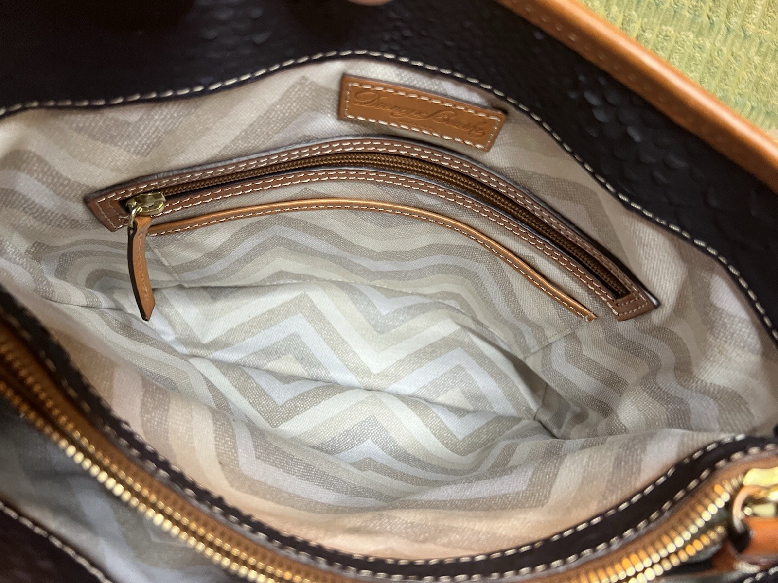 Dooney & Bourke Claremont Python Medium Cayden to… - image 6