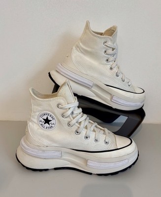 Converse Run Star Legacy CX Hi Plateau Sneaker Creme UK 3 EU 35,5 Damen