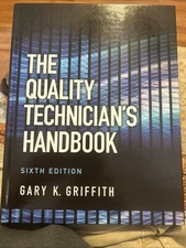 Quality Technician's Handbook, Hardcover 6e Brand New