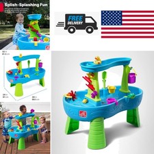 Step2 Rain Showers Splash Pond Water Table for Kids Aged 1.5 and Up