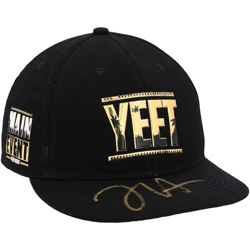 Jey Uso Signed WWE Yeet Snapback Hat Fanatics