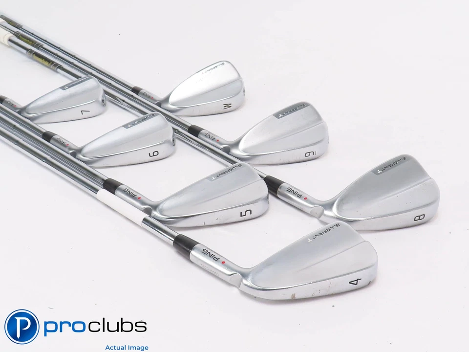 Ping Blueprint T 4-PW IRON SET Red Dot - DG MID 115 S300 Stiff Flex Steel 459596 - Image 2 of 4