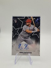 2025 Topps Series 1 - NIKO KAVADAS Rookie Auto 8/10 Black