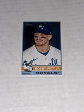 Kansas City Royals SS Bobby Witt Jr. 2025 Topps Heritage Baseball Card