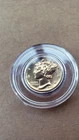 -PRICE DOWN MERCURY DIME, 90%silver, 24k gold plated  DUE TO REDUCED SILVER PICE