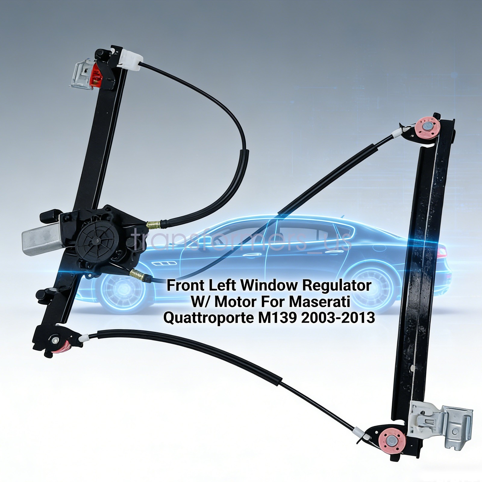 Maserati Quattroporte 2003-2013 front/left Window regulator P/N 84934200