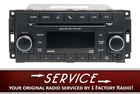 Remanufacture SERVICE for 2018 Jeep Wrangler Radio AM FM CD P68252825AC RES