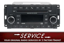 Remanufacture SERVICE for 2018 Jeep Wrangler Radio AM FM CD P68252825AC RES