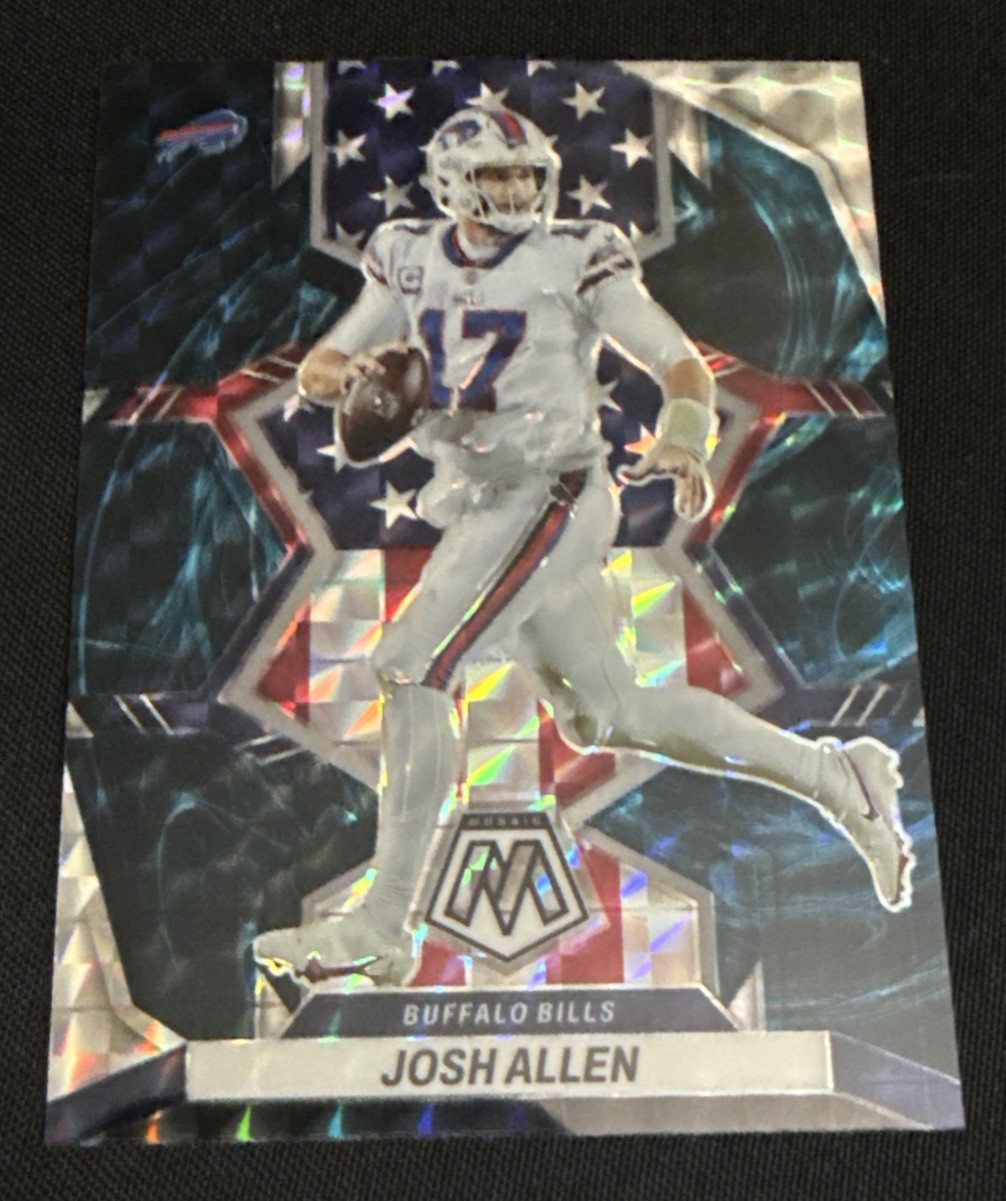 Josh Allen 2022 Mosaic Genesis National Pride #253 Buffalo Bills Panini Prizm