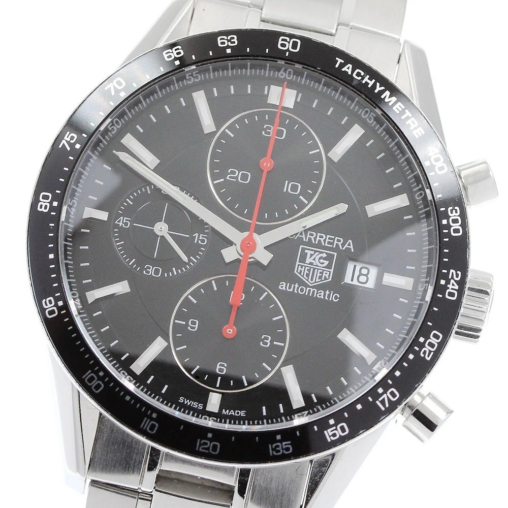 TAG HEUER CARRERA CV2014-2 SS Black