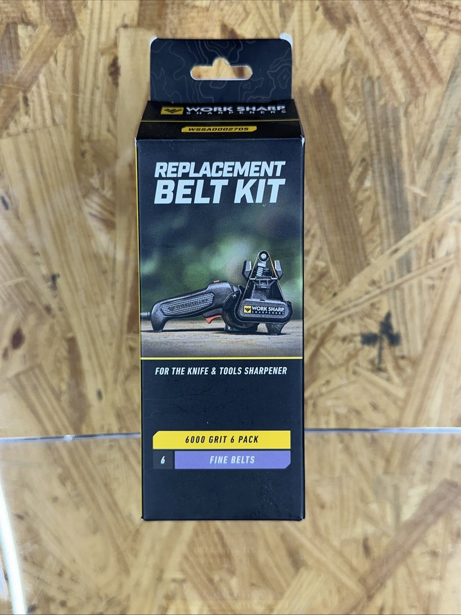 Work Sharp Knife Tool Sharpener 6000Grit Fine Replacement Belt