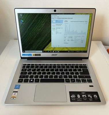Acer Swift 1 Laptop 14'' IPS | Windows 10 | SSD | Leicht & Schnell | TOP Zustand