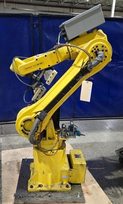 FANUC M-16i ROBOT ARM AND RJ-3 CONTROLLER W/ PENDANT USED 1999 | eBay