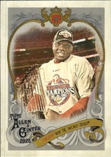 2025 Topps Allen & Ginter Ryan Howard #SV-33 Sweet Victory Philadelphia 31J