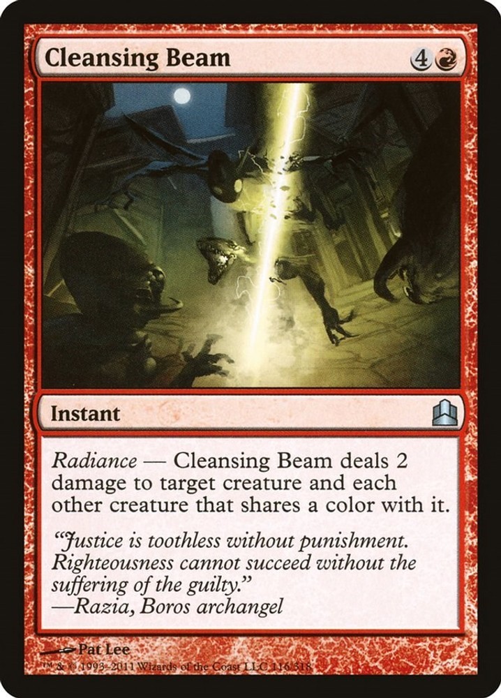 Cleansing Beam-116-NM-Commander-Magic