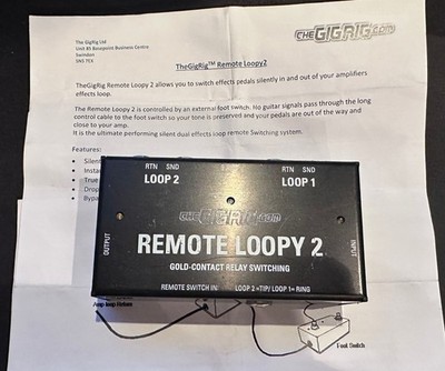 The GigRig Gig Rig Remote Loopy 2