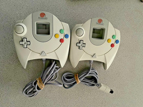 SEGA Dreamcast Console Bundle 2 Games  Controllers & Hookups - White - Tested