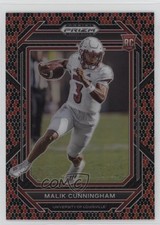 2023 Panini Prizm Draft Picks Snakeskin Prizm Malik Cunningham #112 1o8k