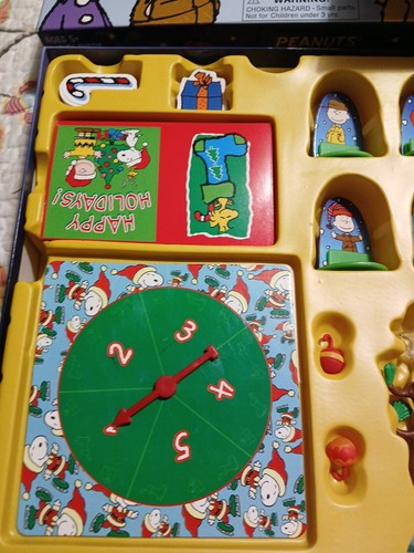 Peanuts A Charlie Brown Christmas Board Game 2007 Sababa Toys 100% Complete - Picture 4 of 7