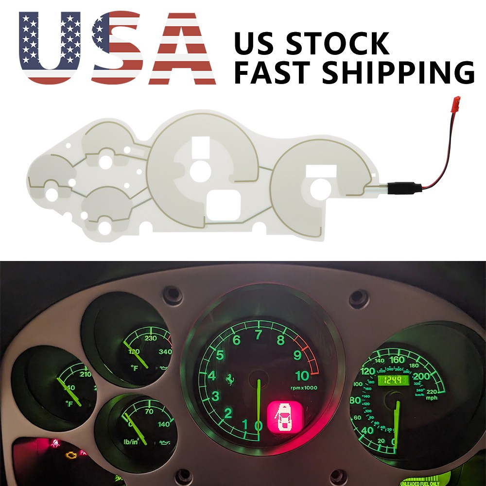 Dashboard Backlight for Ferrari 360 (F131) and 575M (F133) Dial Gauges Repair