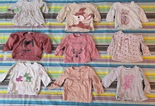 Mädchen Set Langarmshirts & Pullover Gr. 74/...