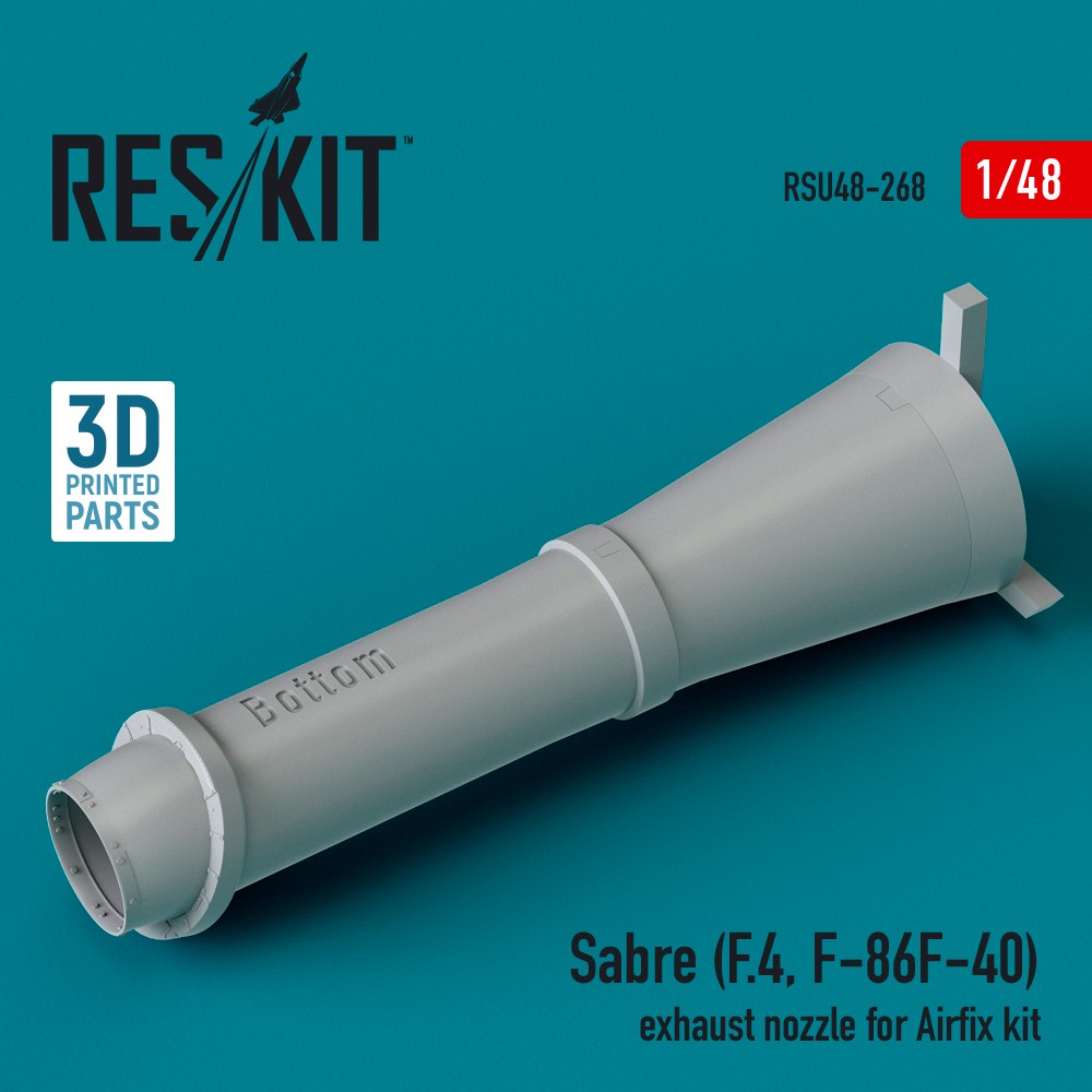 ResKit RSU48-0268 1:48 Sabre F.4/F-86F-40 Exhaust Nozzle