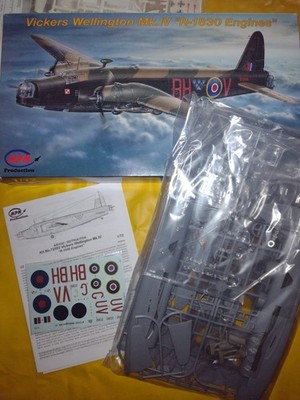 MPM 72555 Vickers Wellington Mk.IV ''R-1830 Energies'' 1:72 mit OVP