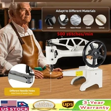 DIY Patch Leather Sewing Machine Shoe Repair Boot Nylon/Cotton Patcher Throat