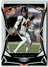 2024 Panini Certified NFL No. 6 Alex Singleto...