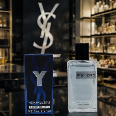 YSL Yves Saint Laurent Y EDT MINI Splash 0.25 oz/7.5 mL brand New In The Box