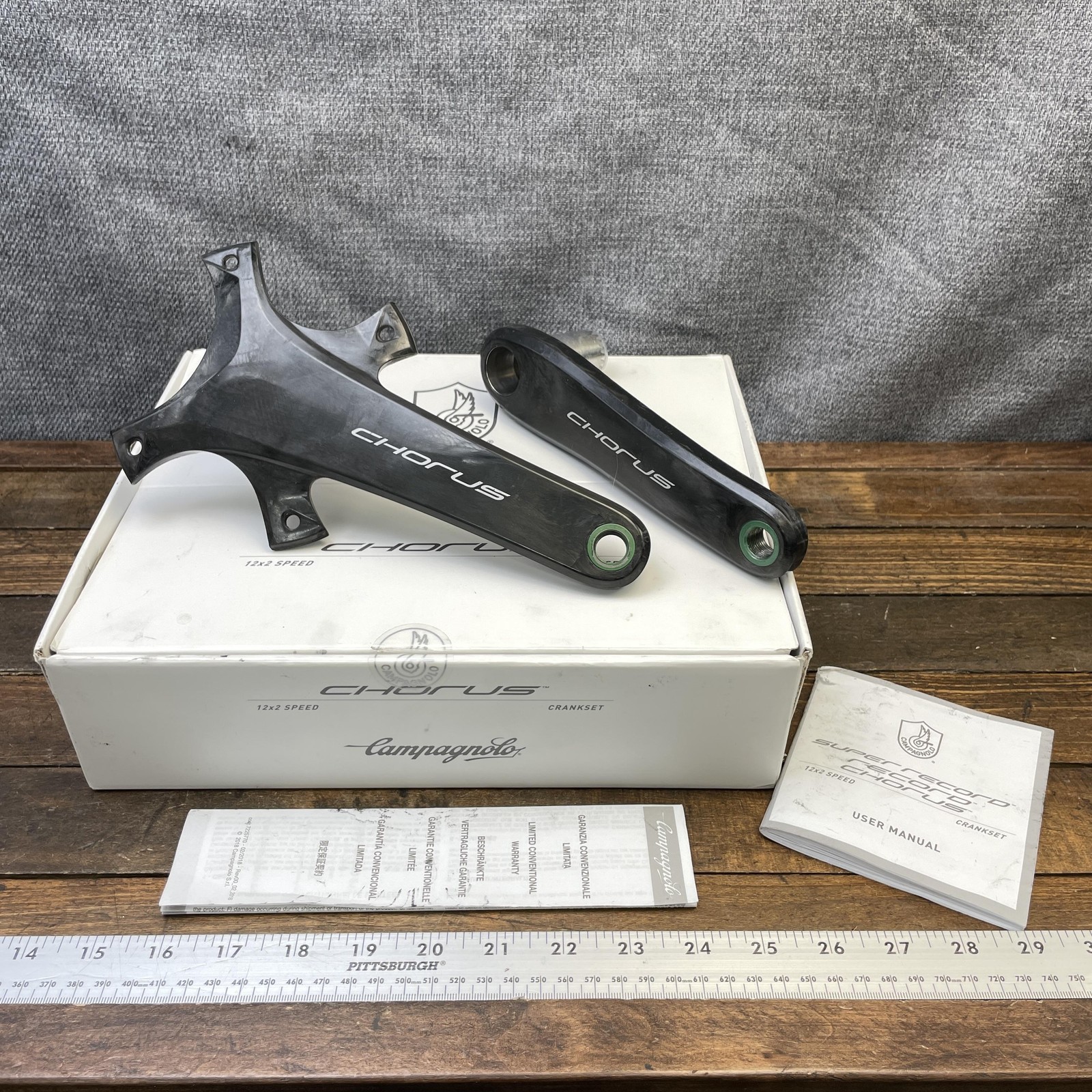 Campagnolo Chorus 12-Speed Ultra Torque Crankset 172.5mm Car