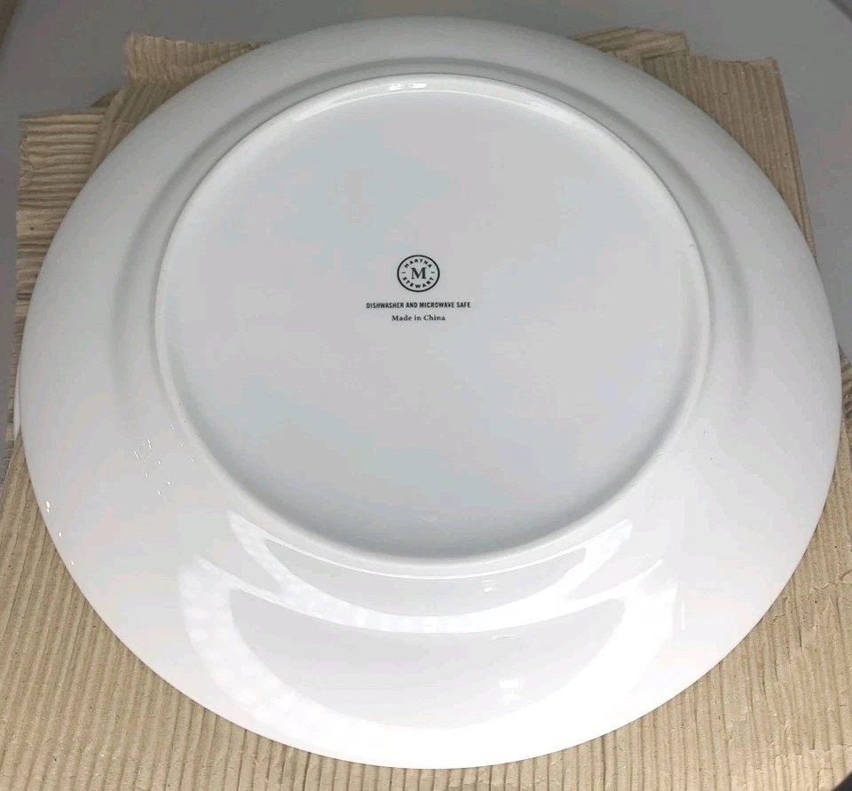 Vajilla Martha Stewart Fine Ceramic Express Bouquet azul Foto 4 de 4