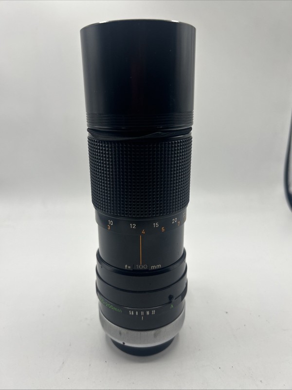 Canon Zoom Lens FD 100-200mm F/5.6 S.C. #293