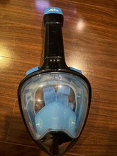 Máscara de snorkel facial completa EasyBreath Mask L/XL 180 nueva negra o blanca