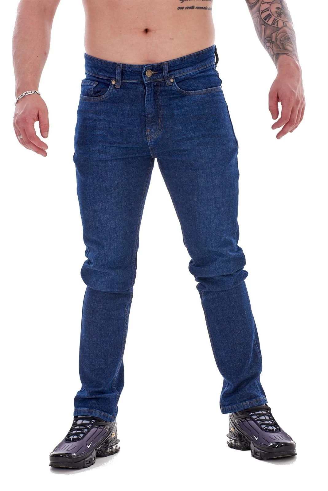Skinny Straight Leg Trousers