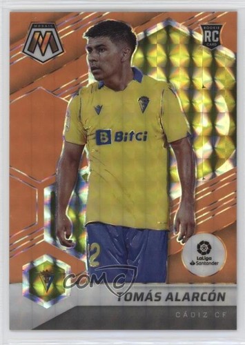 2021 Panini Mosaic La Liga Fluorescent Orange Prizm /25 Tomas Alarcon Rookie RC