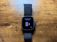 Apple Watch Ultra 2 49mm Titanium W/ Sports Loop - Black, Cellular & GPS, 64GB